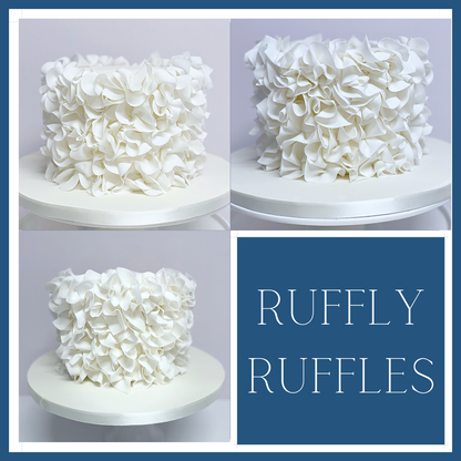 Ultimate Ruffles - Online Fondant Cake Decorating Course