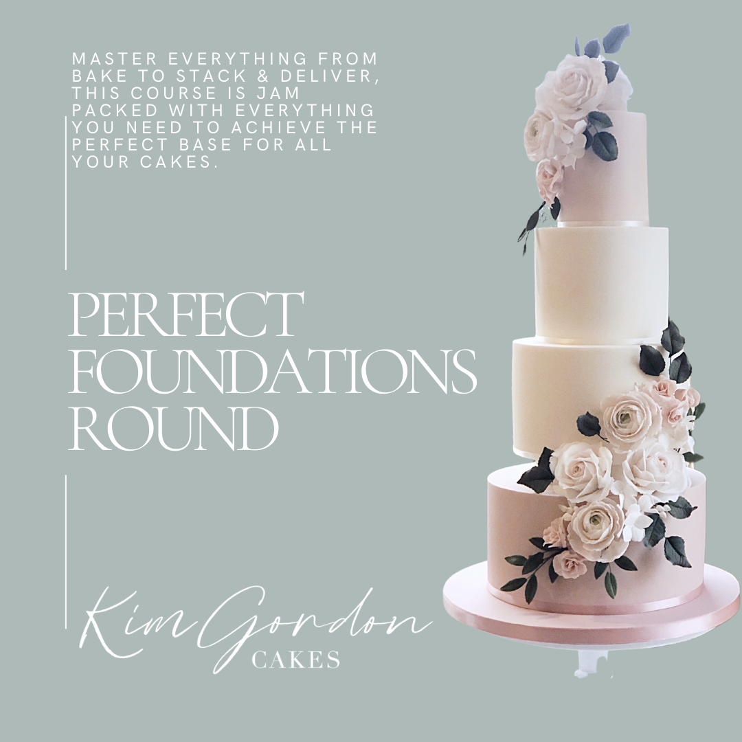 Perfect Foundations - Round - Online Cake Decorating Course